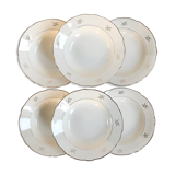 Set of 6 Villeroy & Bosch hollow plates
