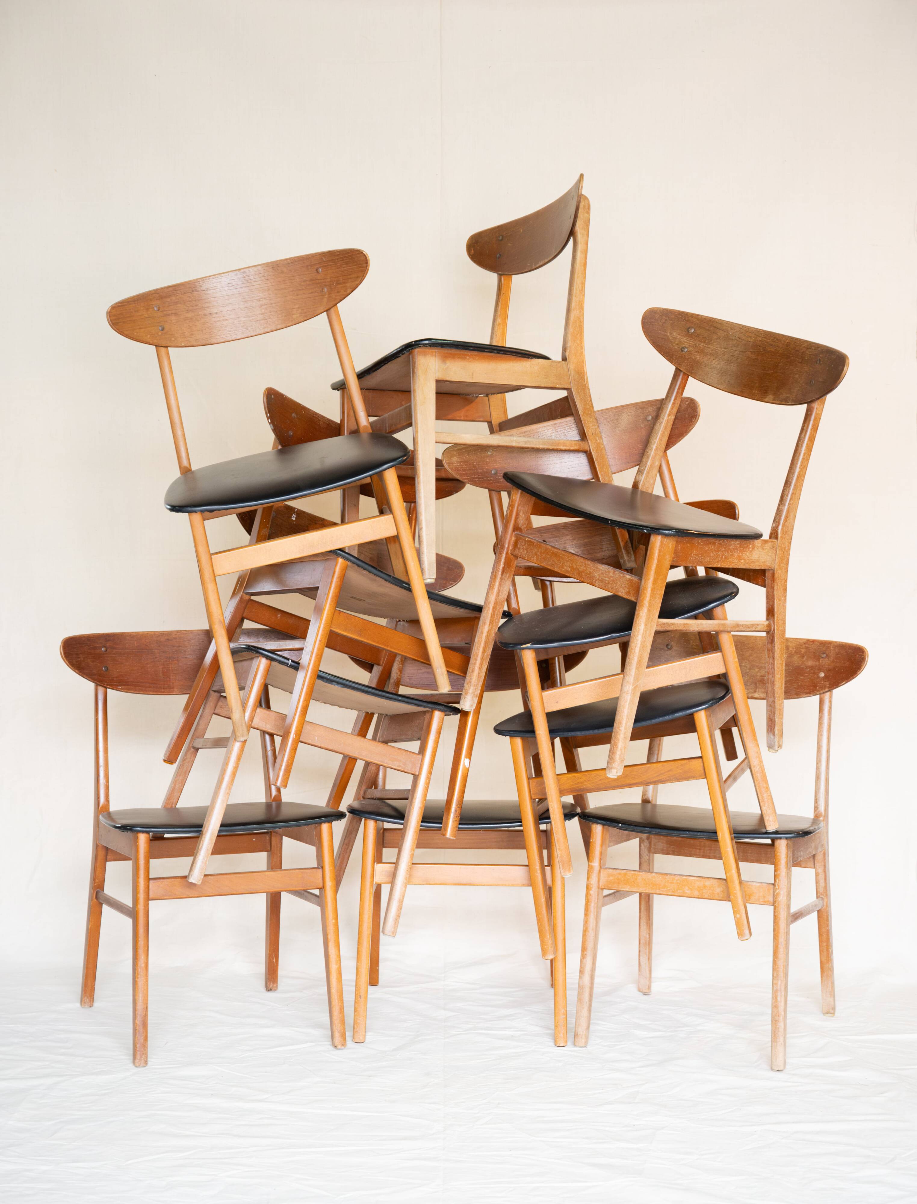 Lot 6 chaises Farstrup 210