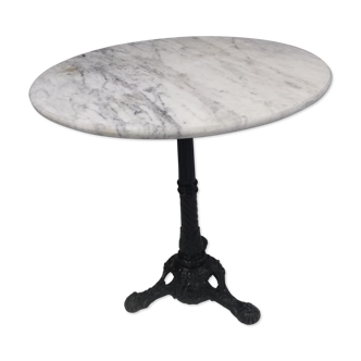 Table of Parisian bistro marble from 1960