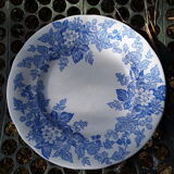 6 plates Sarreguemines Iron Land