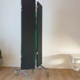 XL triptych mirror on wheels