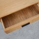 Table de chevet en chêne, design scandinave