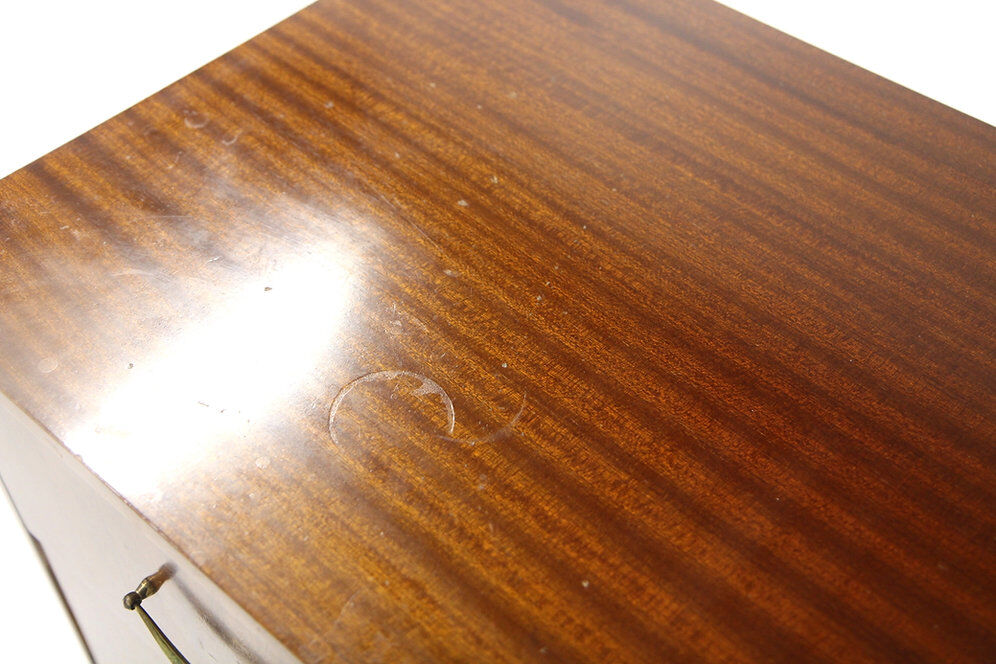 Scandinavian mahogany chest of drawers, Swedish modern, Sweden, 1940