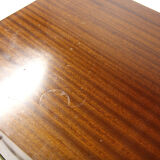 Scandinavian mahogany chest of drawers, Swedish modern, Sweden, 1940