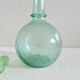Carafe à liquoreux vintage en verre de couleur verte