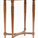 Oval oak pedestal table