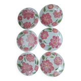 Set de 6 assiettes plates en céramique San Marciano