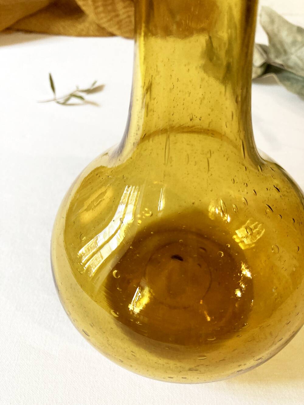 Biot bubble glass soliflore vase, 1950s