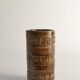 Mid-century Modern Brown Stoneware Vase by Aldo Londi for Bitossi, Italy, 1960s