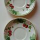 Deux assiettes en barbotines, H B, Choisy le roi