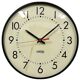 Vintage school wall clock from standard electric, 1980s