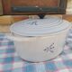 Le Creuset collection, old enamelled cast iron casserole, beautiful condition