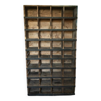 Antique craft furniture with wooden lockers