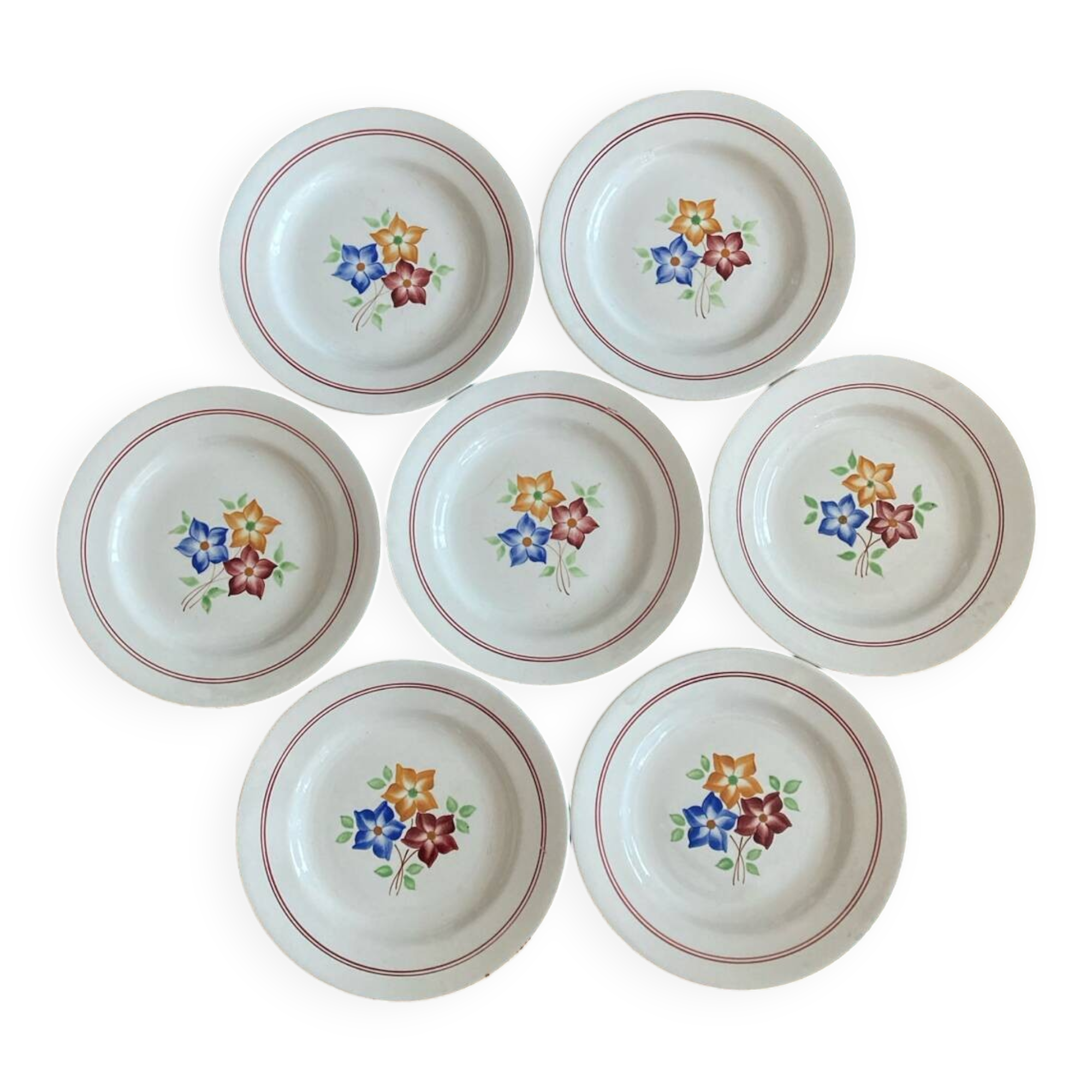 Dessert plates Moulin des Loups the hive