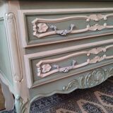 Vaisselier en chêne patiné