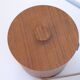 Vintage teak ice bucket 1960s