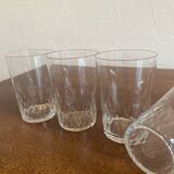 Crystal water glasses