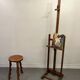 Easel of ancient painter