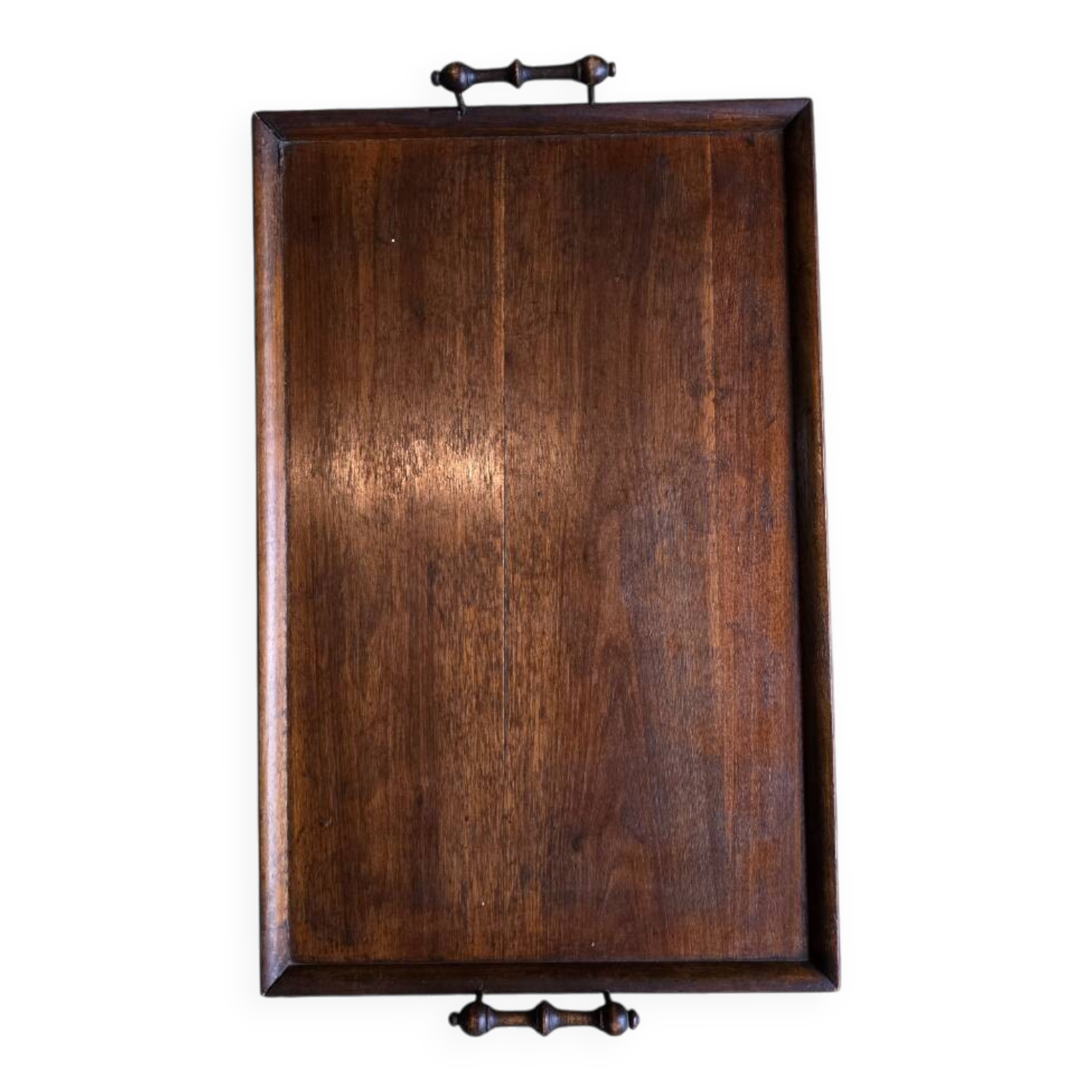 Old wooden tray