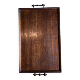 Old wooden tray