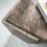 Roche Bobois pink marble table