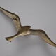 Bird seagull or swallow to hang brass from the 70s