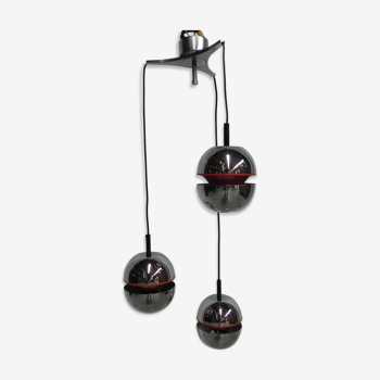 Suspension vintage avec 3 balles