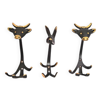 Walter Bosse coat hooks - set of 3