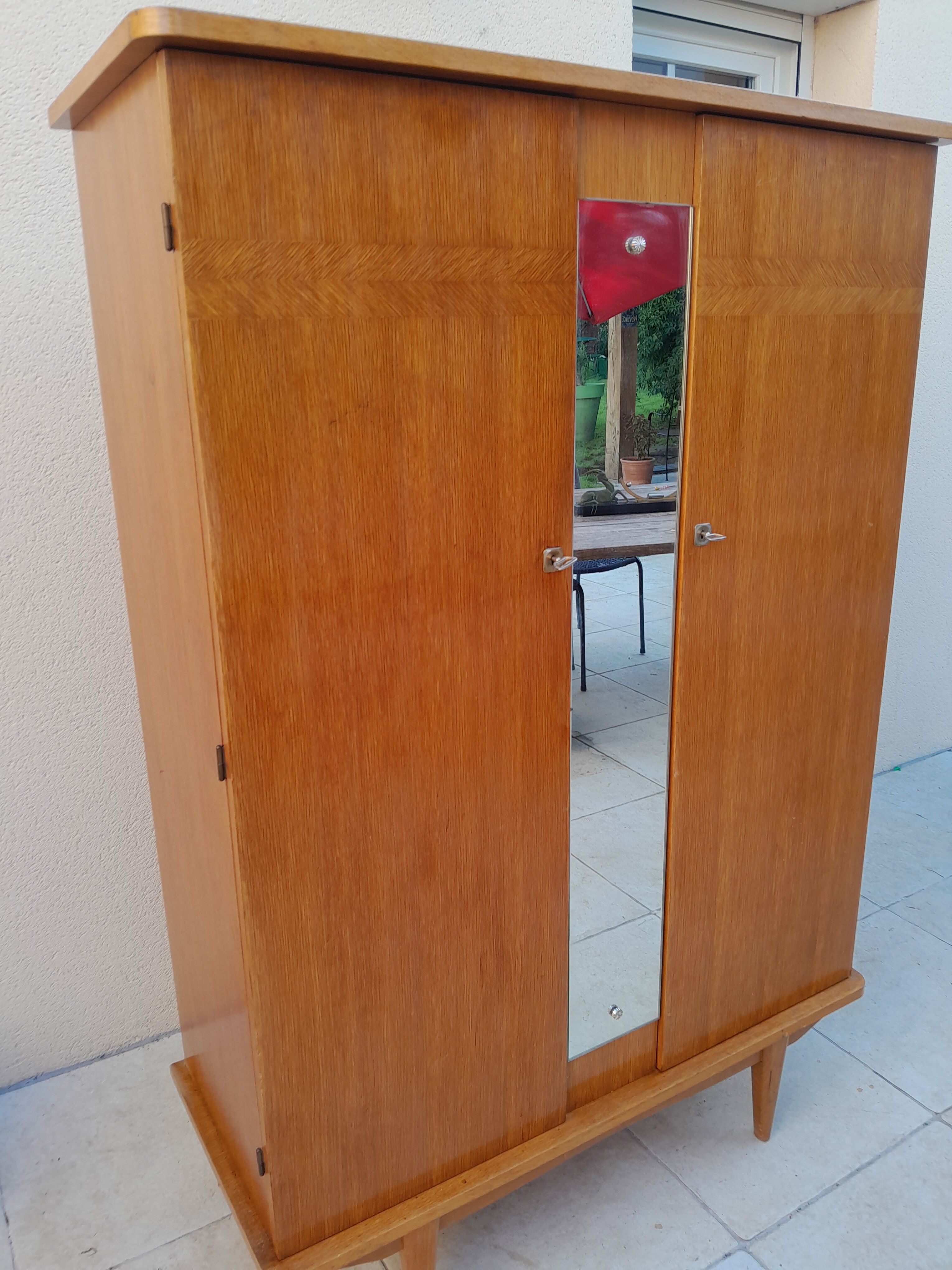 Vintage Scandinavian wardrobe from the 50s 60s