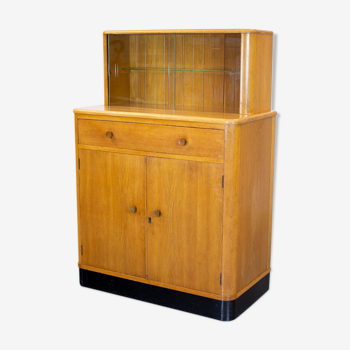 Art Deco Oak Cabinet by Bowman Brothers