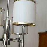 Sciolari 4-light chrome and rhodium lustre from the 1970s.