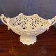 Ear cup in openwood earthenware italian style white lace model