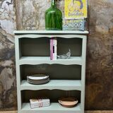 Celadon green bibus bookcase
