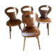 4 Baumann chairs model ant