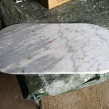 Bistro table 1900 in Carrara marble
