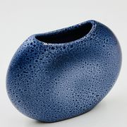 Maredsous ceramic pebble vase by Antonio Lampecco