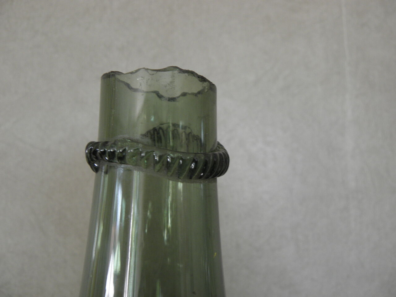 Blown glass canister