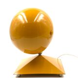 Space Age Eyeball Yellow Table lamp, Italy, 1970s