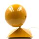 Space Age Eyeball Yellow Table lamp, Italy, 1970s