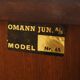 Mahogany bookcase, Danish design, 1970s, manufactured by Omann Jun