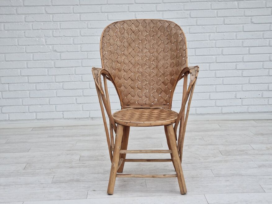 Fauteuil pour Pascal Raffier Vannerie France | Selency