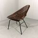 Rattan easy chairs by Rohé Noordwolde, Netherlands 1950-60’s