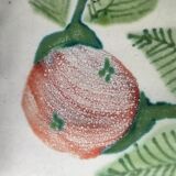 Set of Six Vintage Square Hand-Crafted Earthenware Plates by De Simone, Italy