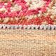 Tapis de Couloir Turc Vintage, Laine Rouge & Beige Géométrique, 83x388 Cm