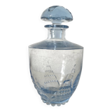 Sky blue art deco carafe