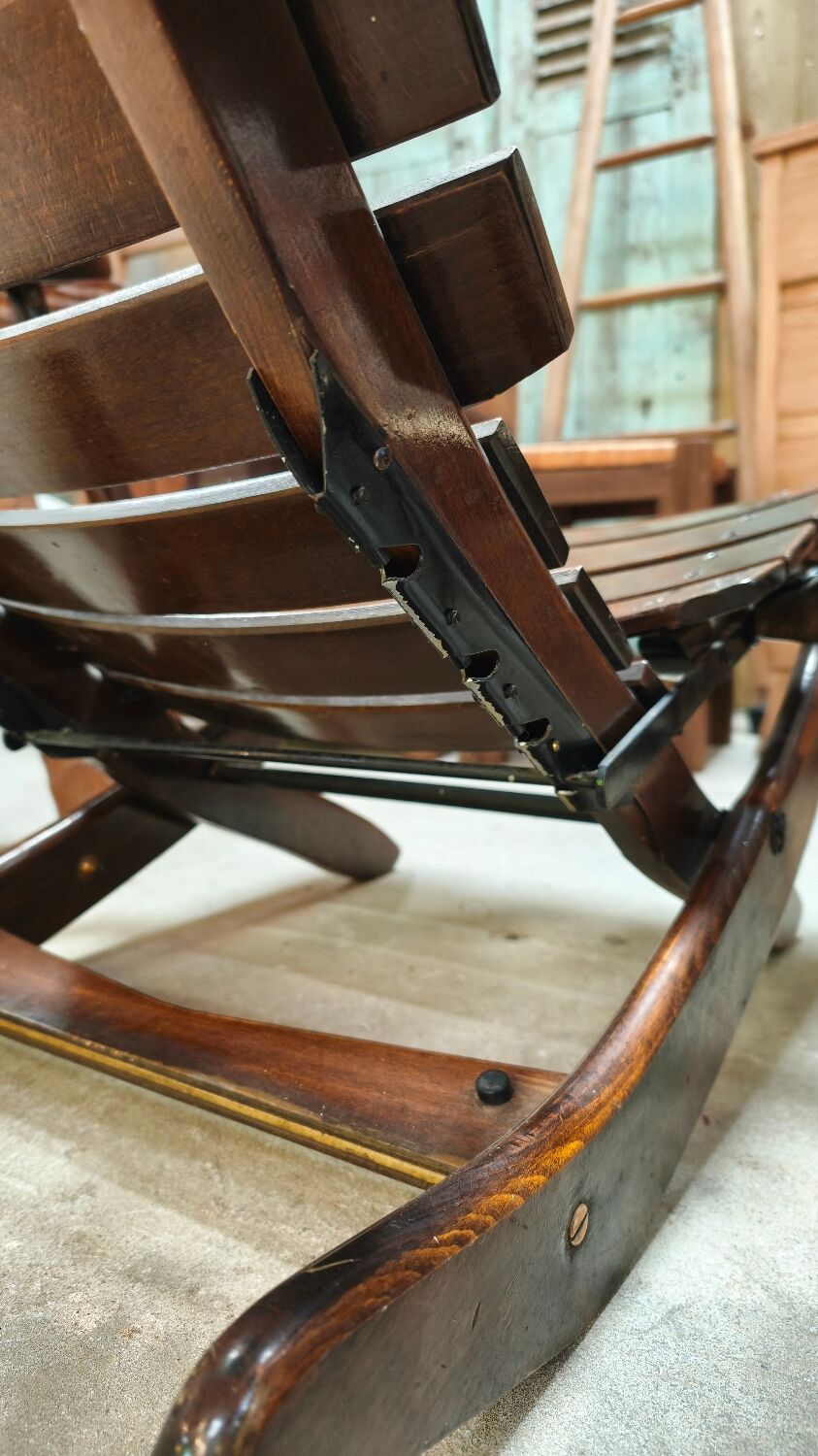 Pair of vintage Triconfort "relax" armchairs
