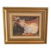 Canvas Print - The Arbour by Sir Alfred Munnings