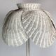 Mid-century French rattan wicker boho floor lamp, 1950s-1960s