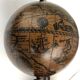 Wooden floor globe