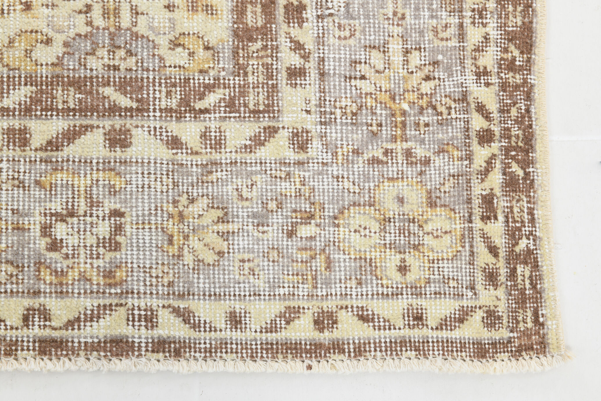 Turkish handmade wool rug 305x197cm